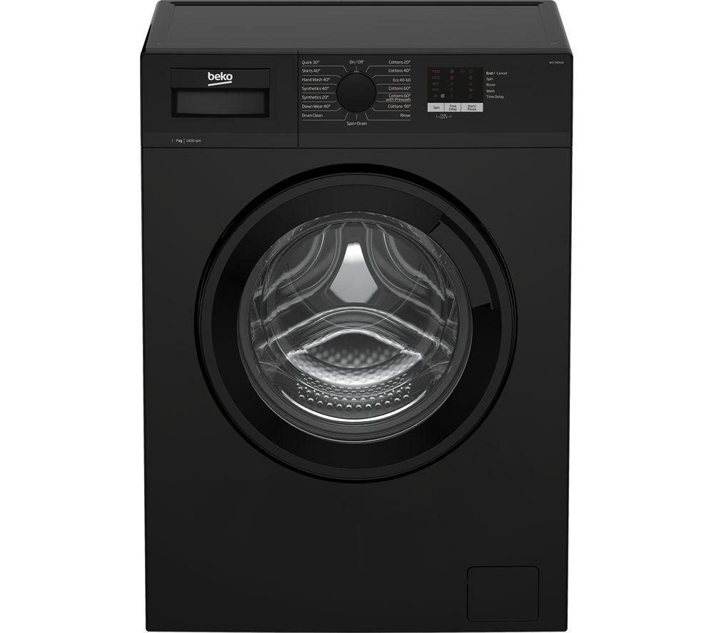 BEKO WTL74051B 7 kg 1400 Spin Washing Machine - Black
