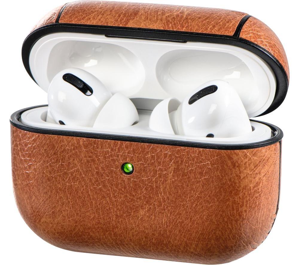 HAMA 122069 AirPods Pro Faux Leather Case - Brown