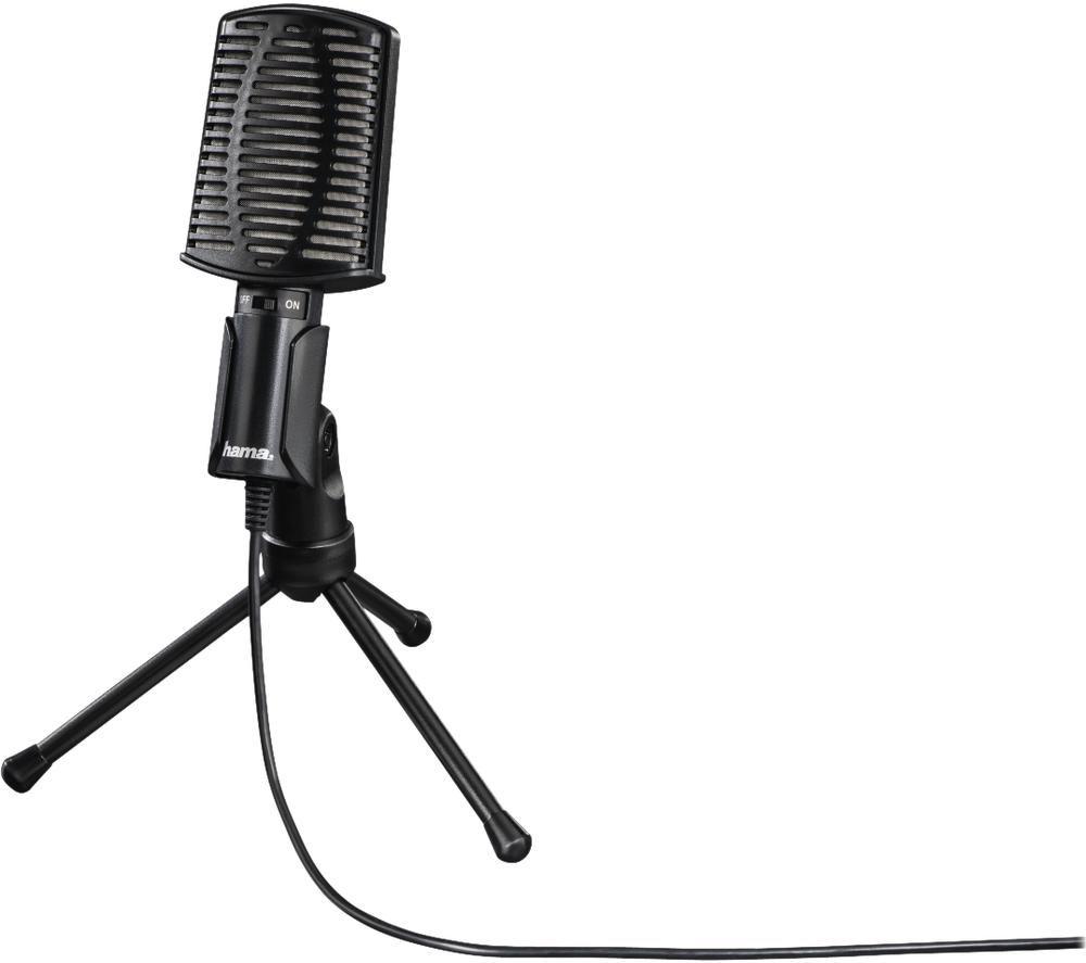 HAMA MIC-USB Allround Microphone - Black