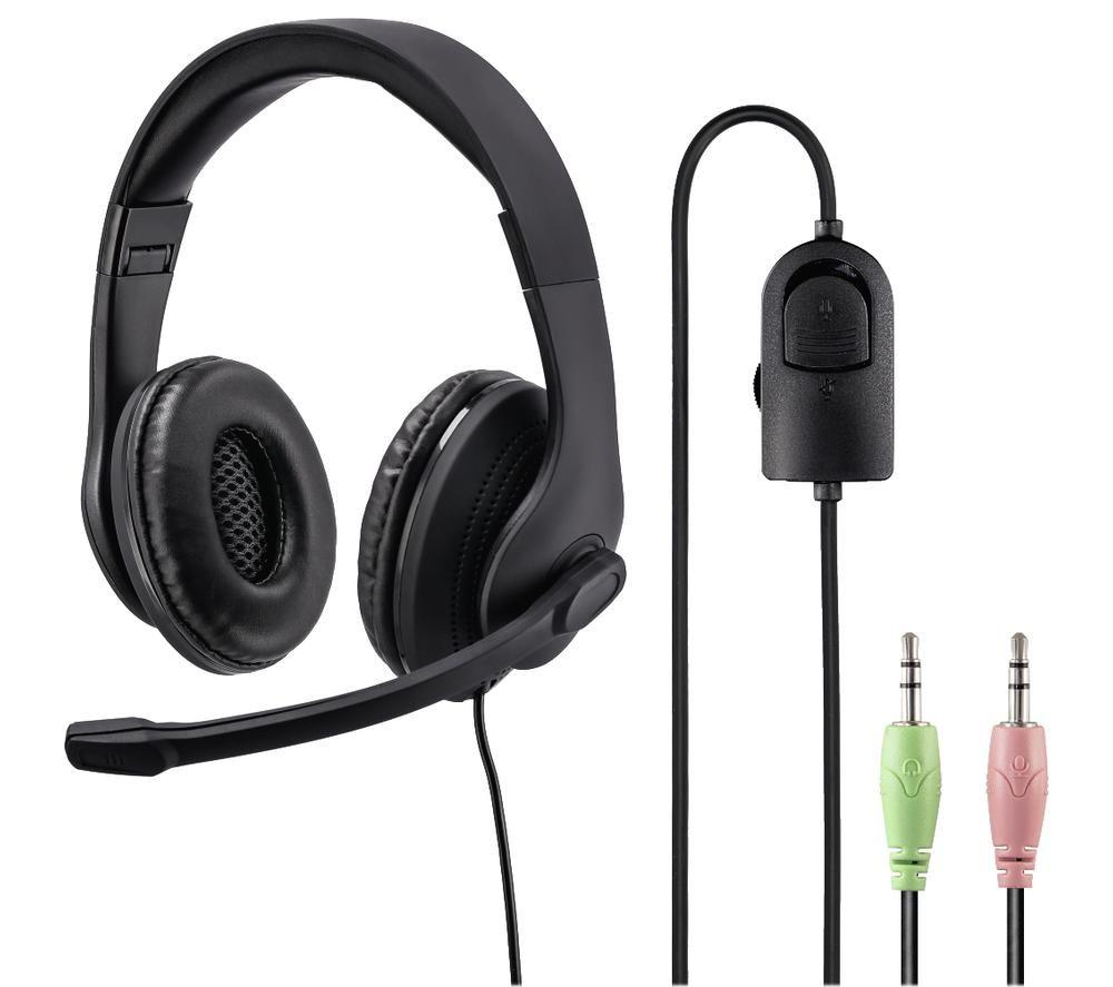 HAMA HS-P200 Headset - Black