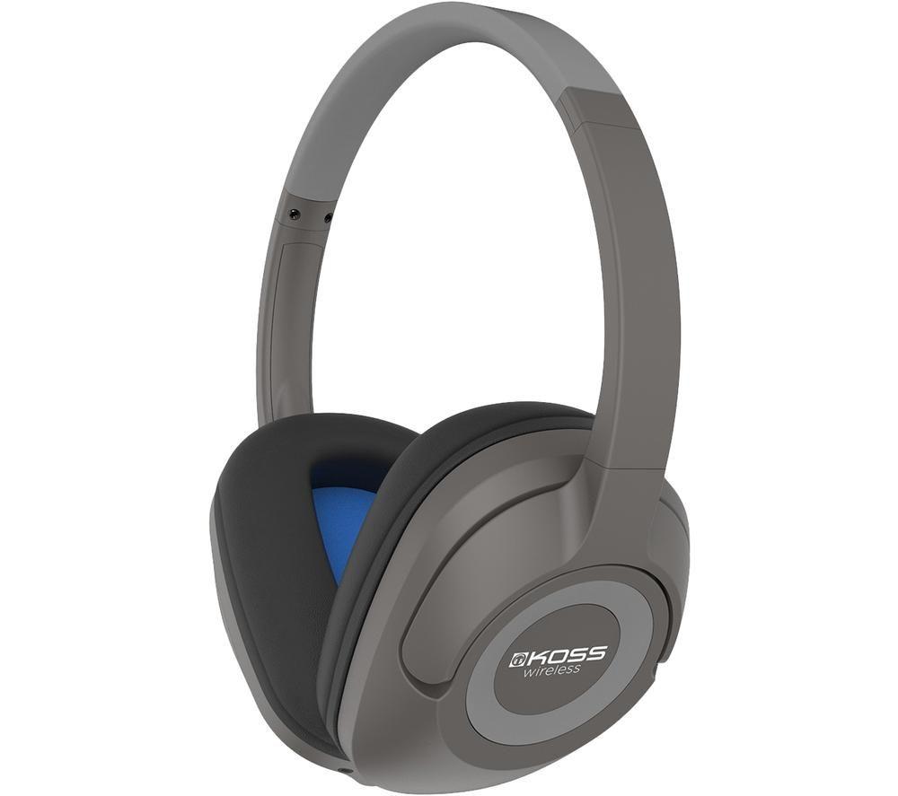 KOSS BT539i Wireless Bluetooth Headphones - Dark Grey
