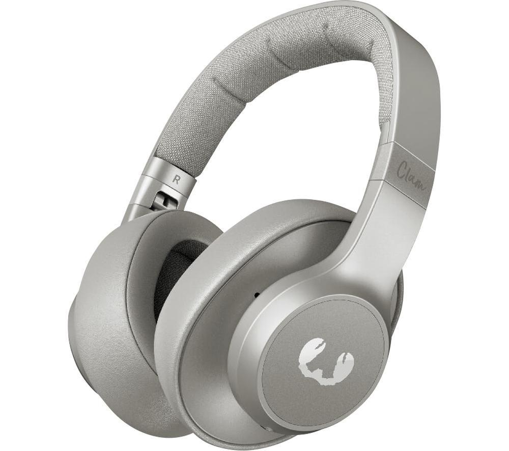 FRESH N REBEL Clam ANC Wireless Bluetooth Noise-Cancelling Headphones - Grey