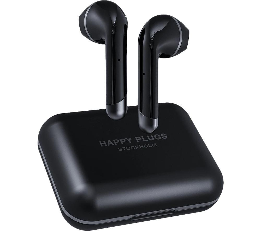 HAPPY PLUGS Air 1 Plus Wireless Bluetooth Earphones - Black