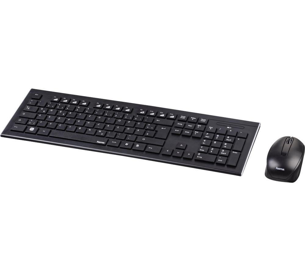 HAMA Cortino Wireless Keyboard & Mouse Set
