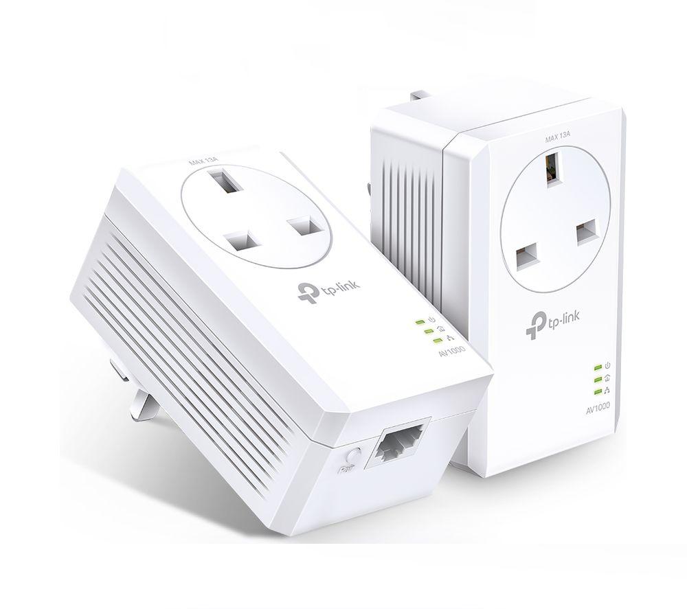 TP-LINK TL-PA7017P Powerline Adapter Kit - Twin Pack  White