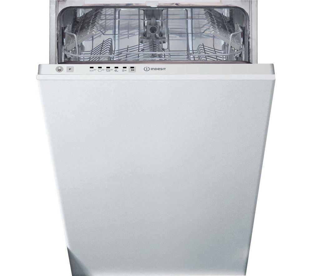 INDESIT DSIE 2B10 UK N Slimline Fully Integrated Dishwasher
