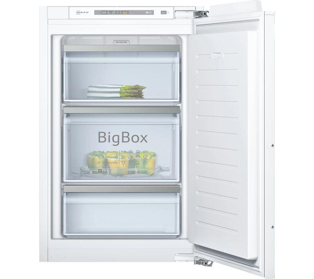 NEFF GI1216DE0 Integrated Freezer - Fixed Hinge