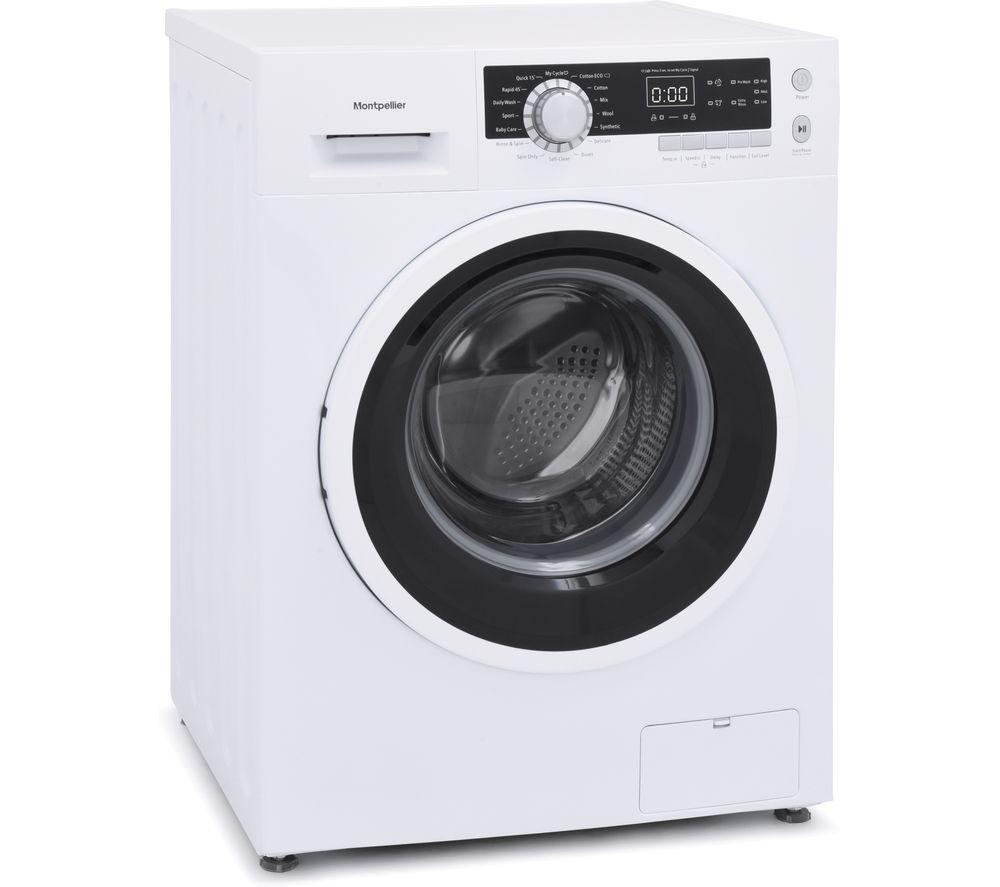 MONTPELLIER MW8145W 8 kg 1400 Spin Washing Machine - White