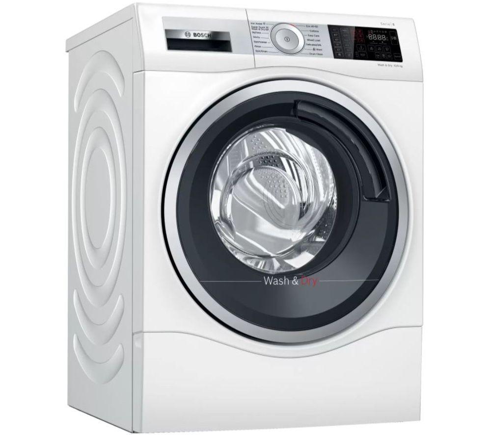BOSCH Serie 6 WDU28561GB 10 kg Washer Dryer - White