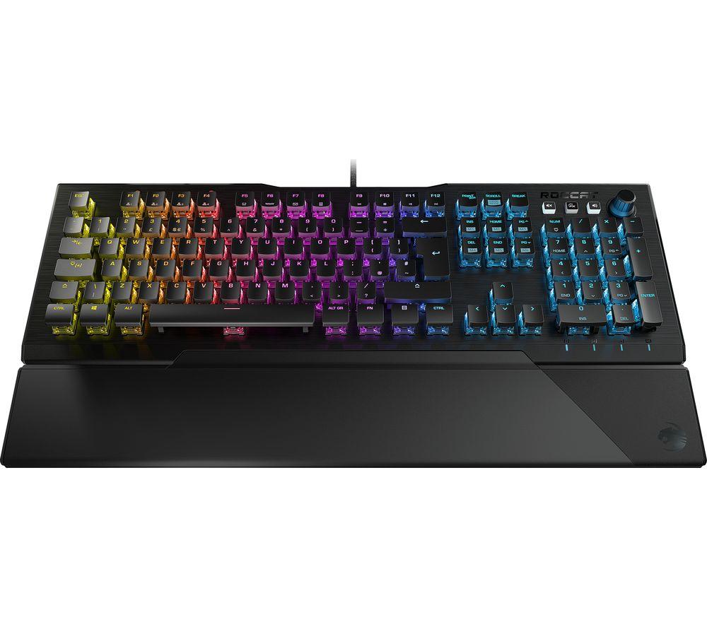 ROCCAT Vulcan 121 AIMO Mechanical Gaming Keyboard  Silver/Grey