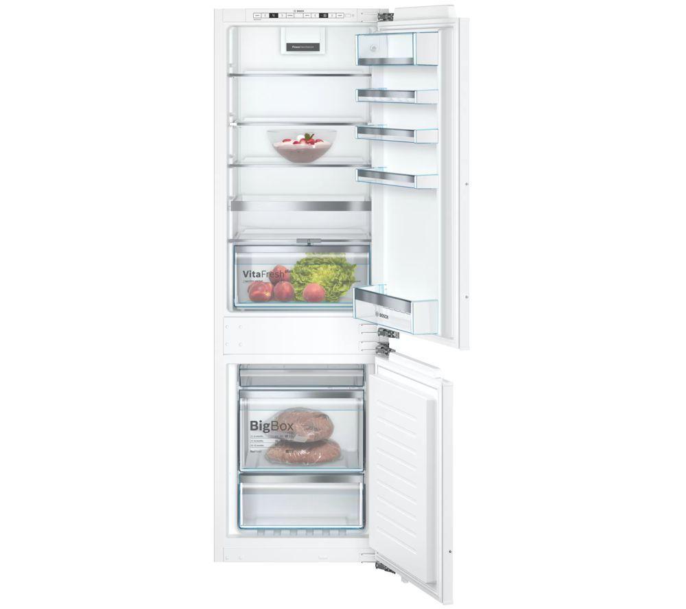 BOSCH Serie 6 KIN86AFF0G Integrated 60/40 Fridge Freezer - Fixed Hinge