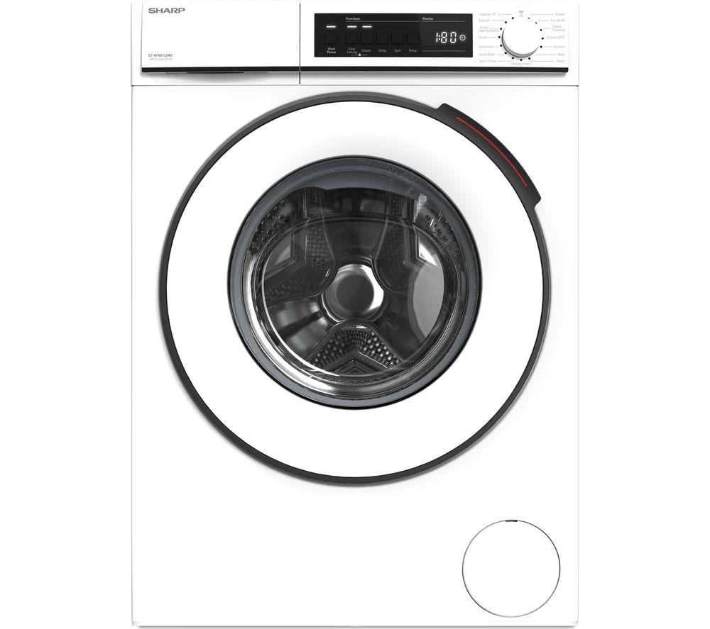 SHARP ES-NFB0142WD-EN 10 kg 1330 Spin Washing Machine - White