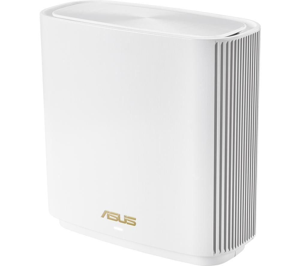 ASUS ZenWiFi XT8 Cable & Fibre Router - AX 6600  Tri-band  White