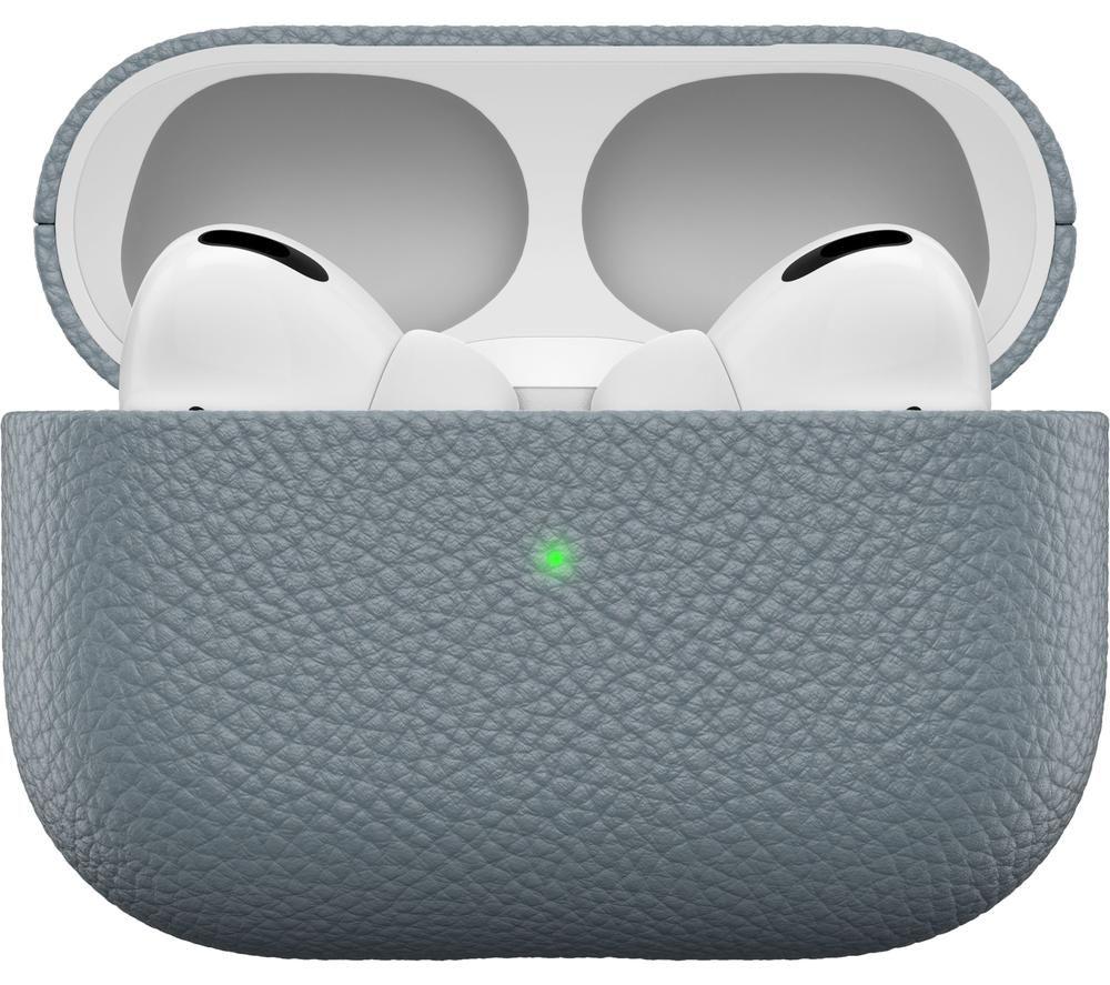 KEYBUDZ PodSkinz Artisan AirPods Pro Leather Case Cover - Slate