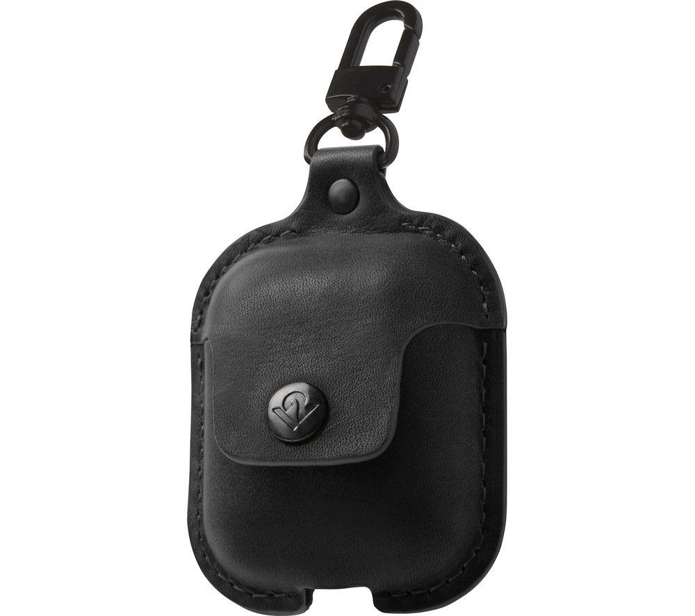 TWELVE SOUTH AirSnap AirPod Leather Case Cover - Black