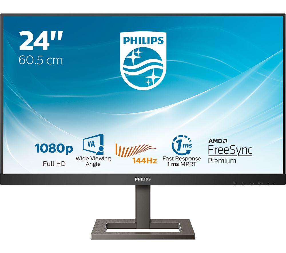 PHILIPS 242E1GAEZ Full HD 23.8inch LCD Monitor - Black