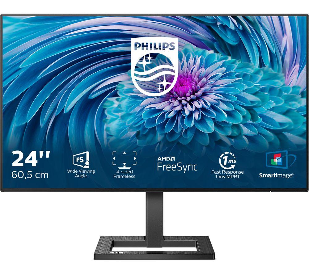 PHILIPS 242E2FA Full HD 24inch LCD Monitor - Black