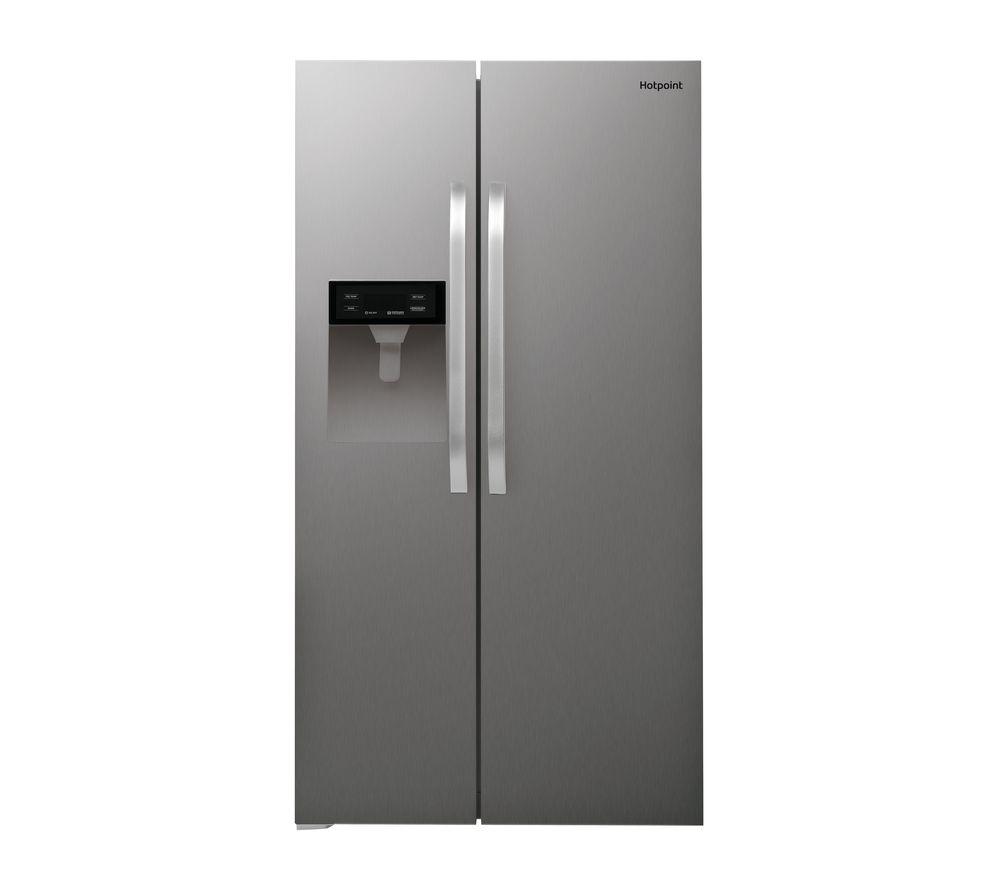 HOTPOINT SXBHE 924 WD UK 1 American Style Fridge Freezer - Stainless Steel