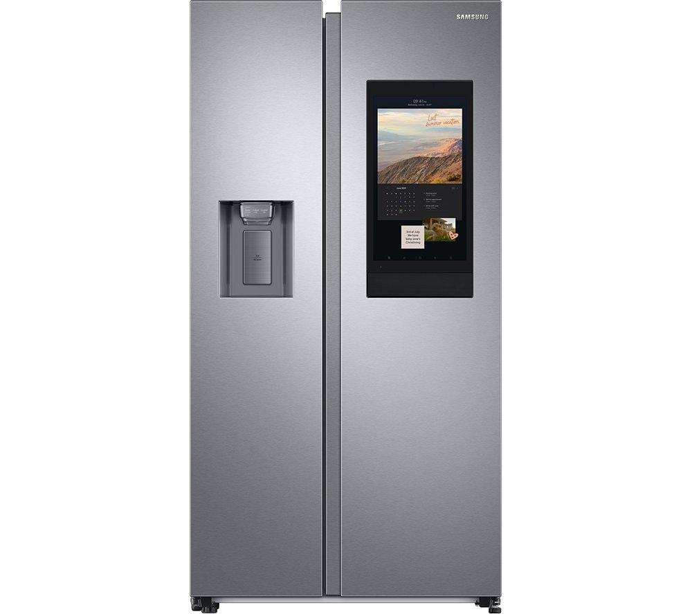 SAMSUNG RS6HA8891SL/EU American-Style Smart Fridge Freezer - Aluminium