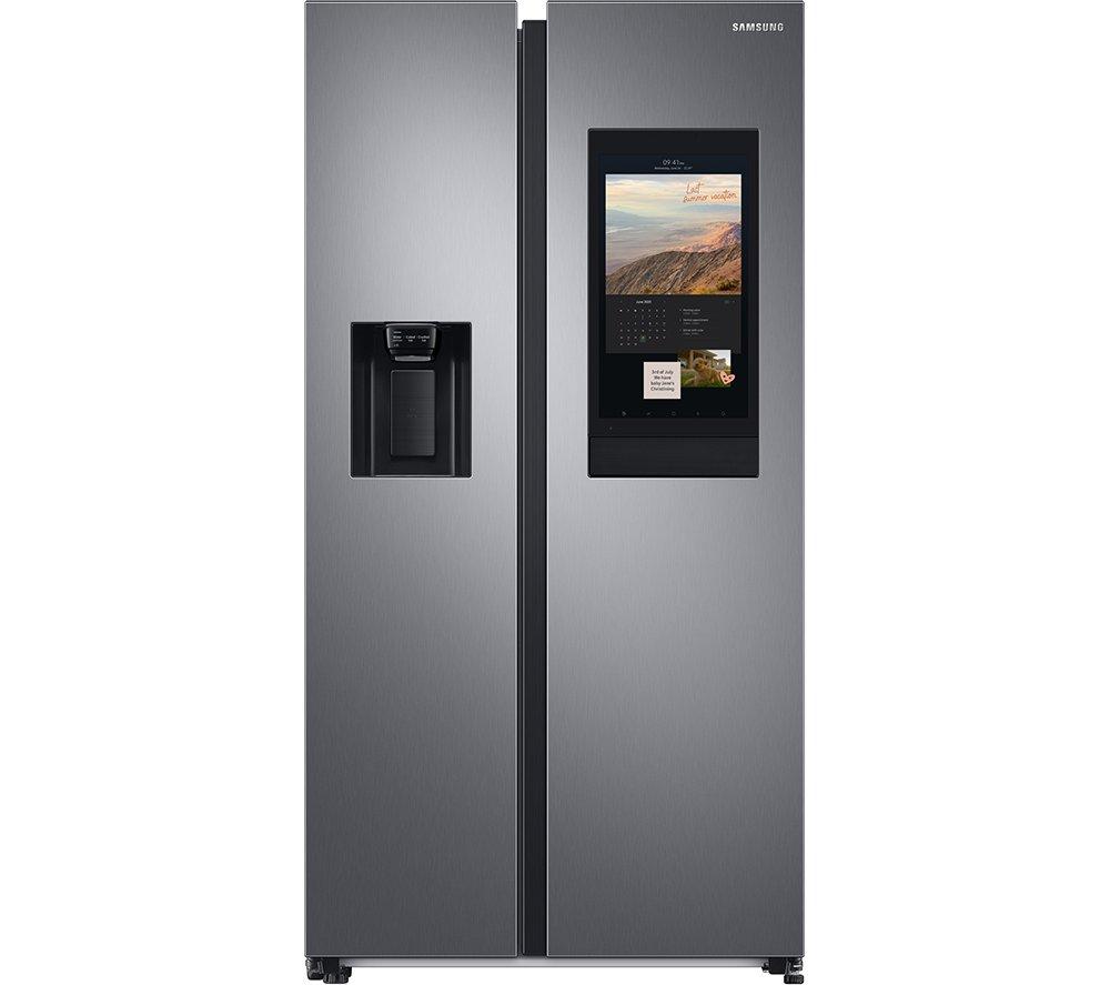 SAMSUNG RS68HA8880S9/EU American-Style Smart Fridge Freezer - Matte Stainless