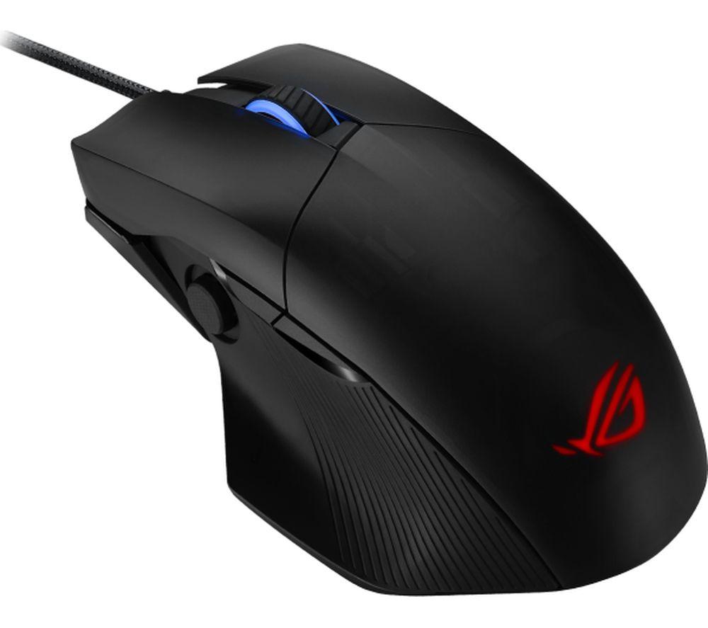 ASUS ROG Chakram Coreu0026tradeRGB Optical Gaming Mouse  Black