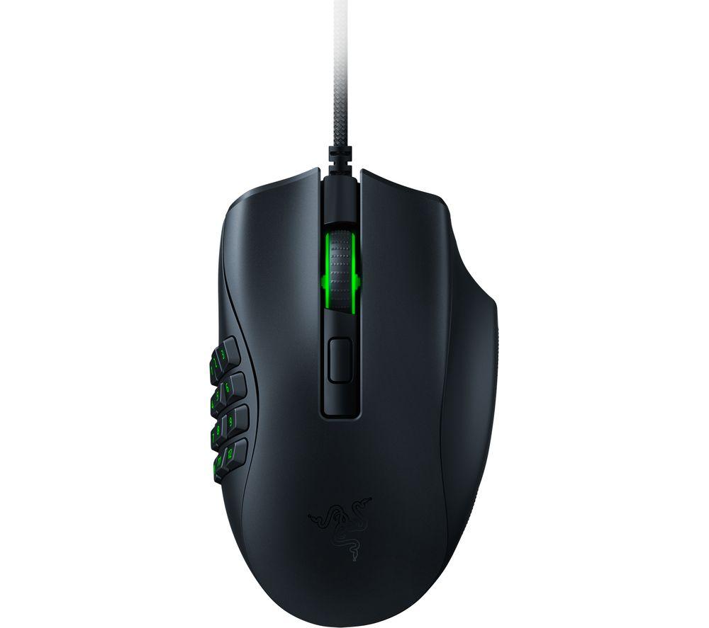 RAZER Naga X Optical Gaming Mouse  Black