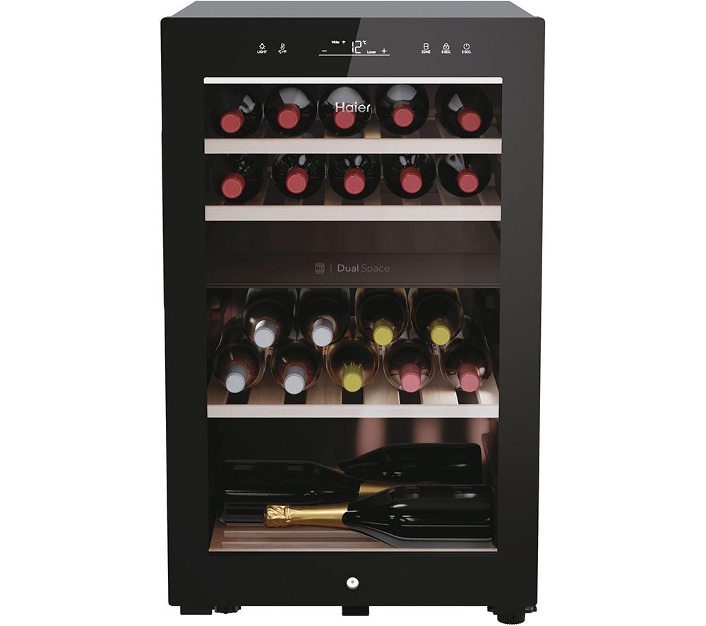 HAIER HWS42GDAU1 Wine Cooler - Black