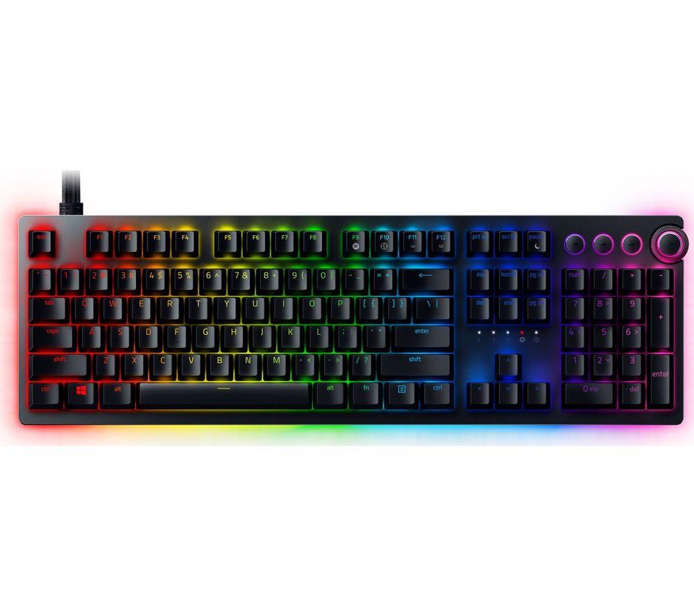 RAZER Huntsman V2 Analog Gaming Keyboard  Black