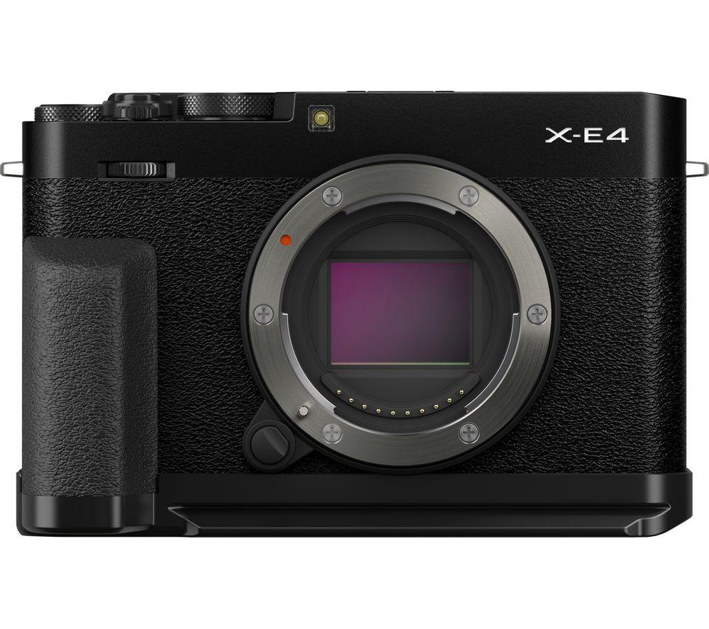 FUJIFILM X-E4 Mirrorless Camera with Accessory Kit - Black