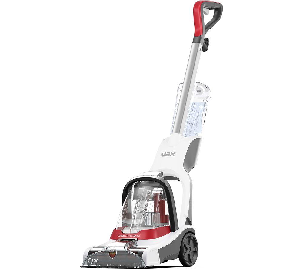 VAX Compact Power Plus CDCW-CPXP Upright Carpet Cleaner - White & Graphite