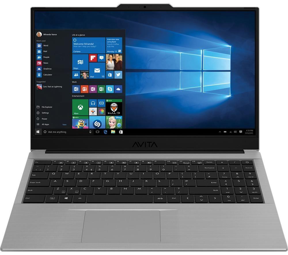 AVITA Pura 15.6inch Laptop - AMD Ryzen 5  256 GB SSD  Silver Grey  Silver/Grey