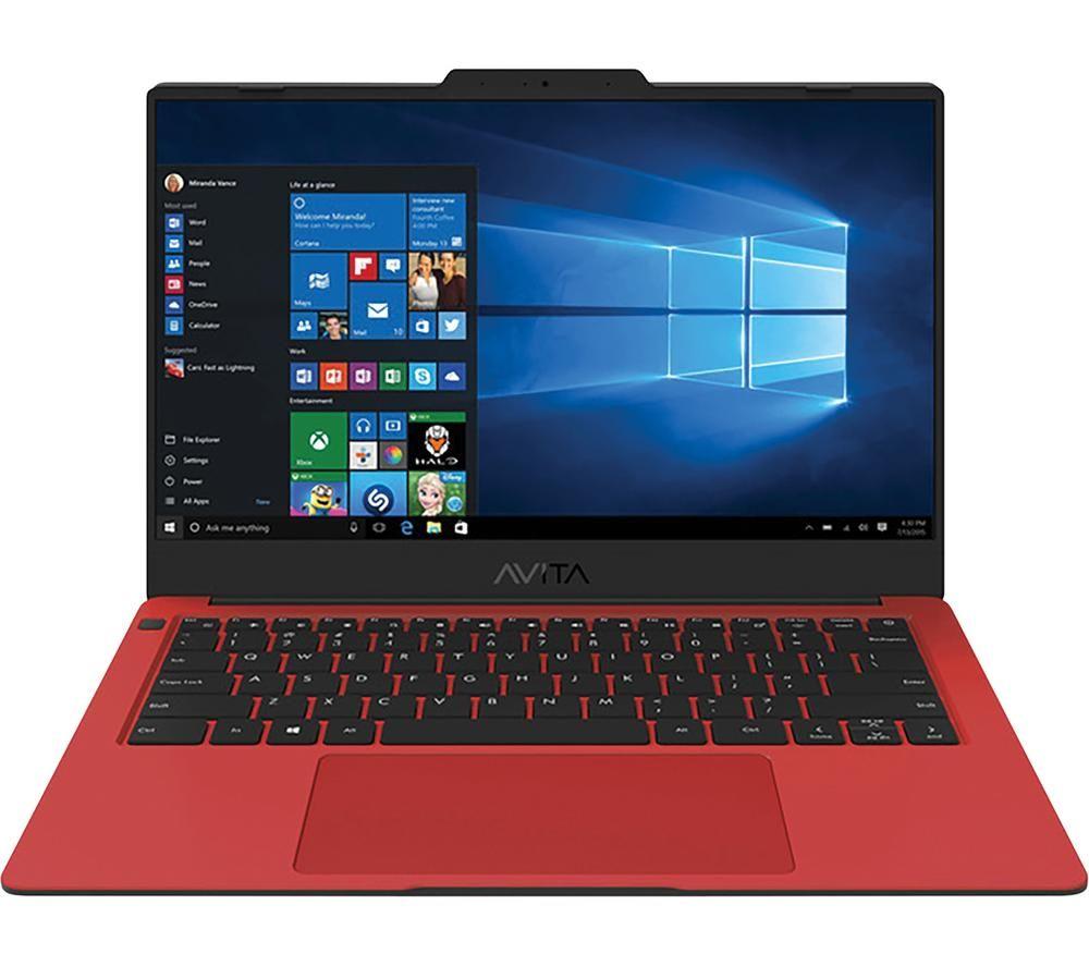 AVITA Liber V 14inch Laptop - AMD Ryzen 5  128 GB SSD  Red  Red