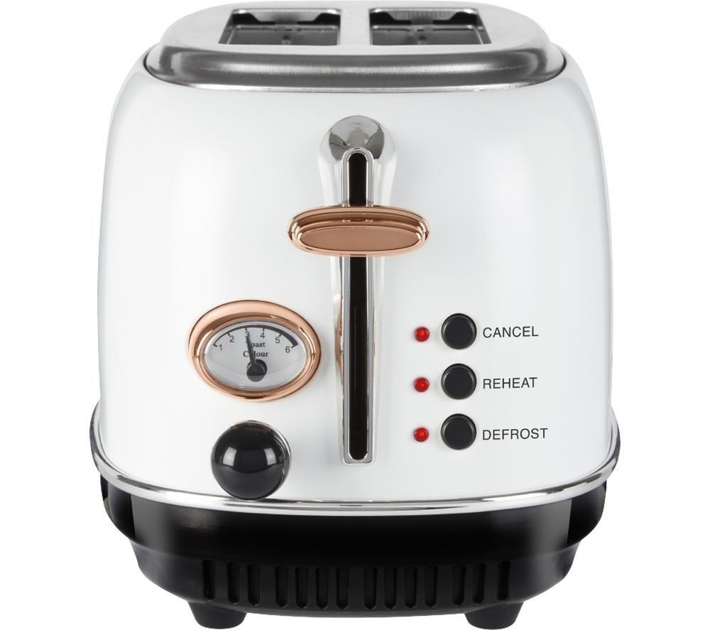 TOWER Bottega T20016W 2-Slice Toaster - White