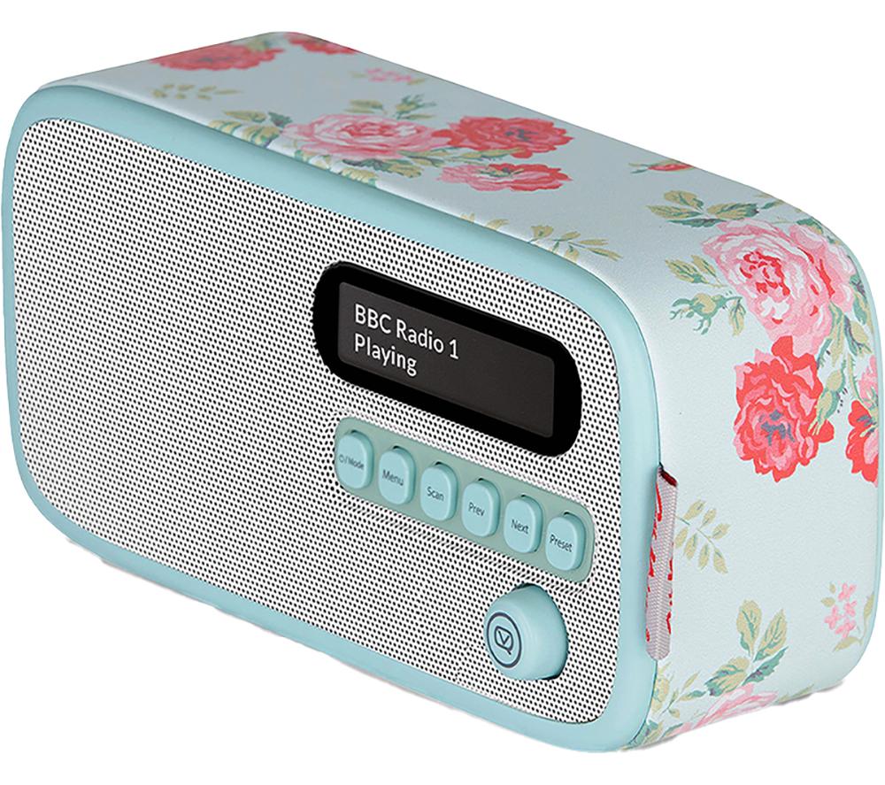 VQ Dexter Portable DAB Radio - Cath Kidston Antique Rose