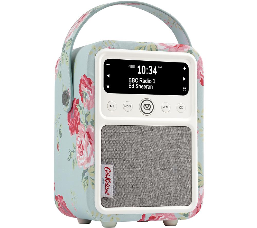 VQ Monty Portable DAB Bluetooth Radio - Cath Kidston Antique Rose