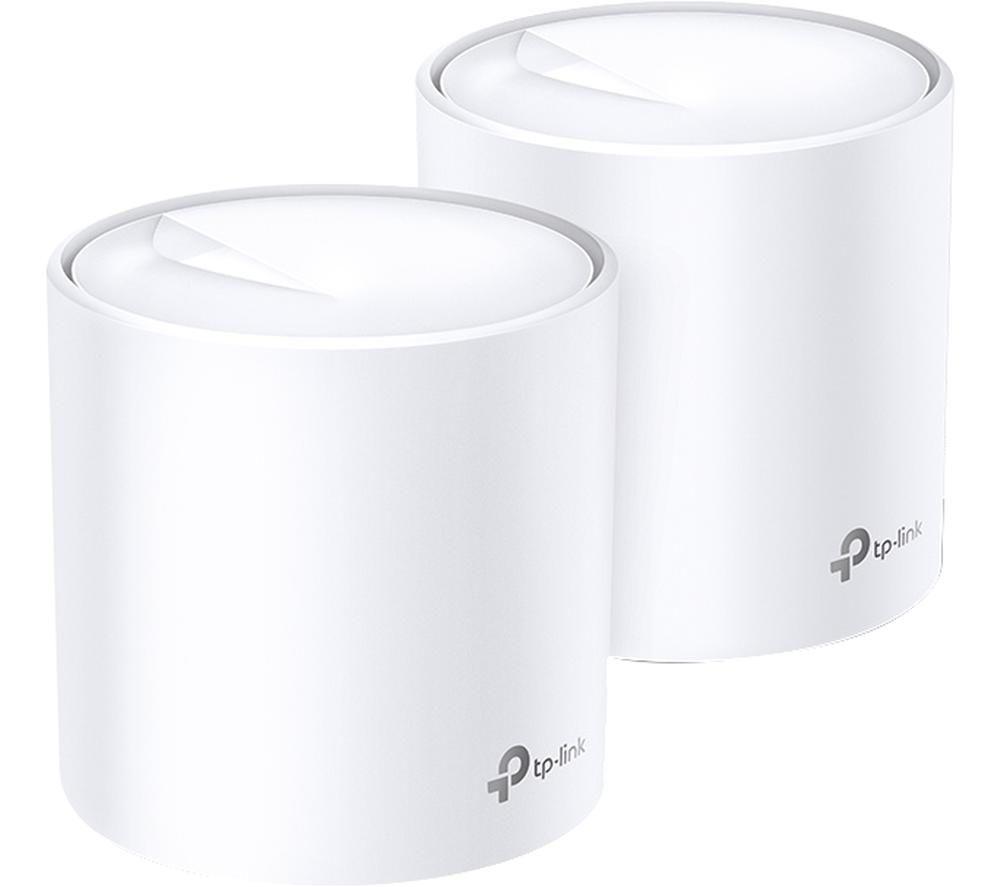 TP-LINK Deco X20 Whole Home WiFi System - Double Pack  White