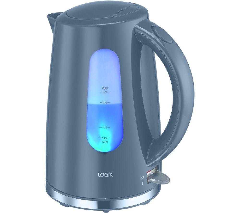 LOGIK L17PKGS21 Jug Kettle - Grey & Stainless Steel  Stainless Steel