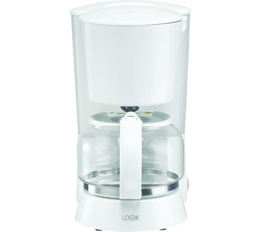 LOGIK L10DCW21 Filter Coffee Machine - White