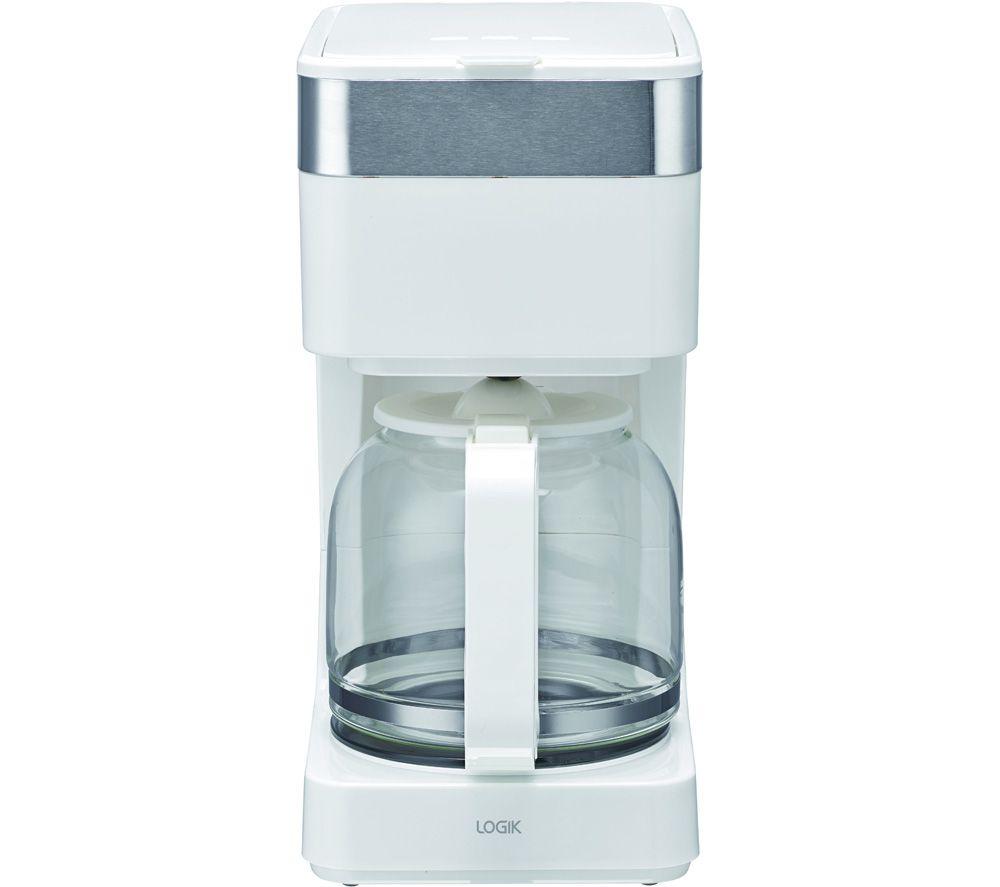 LOGIK L12DCW21 Filter Coffee Machine - White