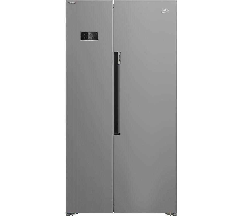 BEKO ASL1342S American-Style Fridge Freezer - Silver