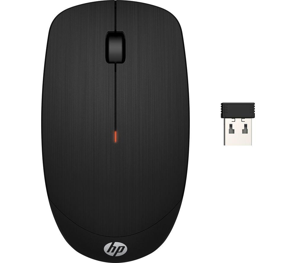 HP X200 Wireless Optical Mouse  Black