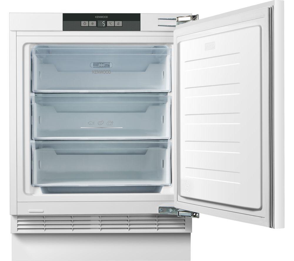 KENWOOD KIF60W21 Integrated Undercounter Freezer - Fixed Hinge