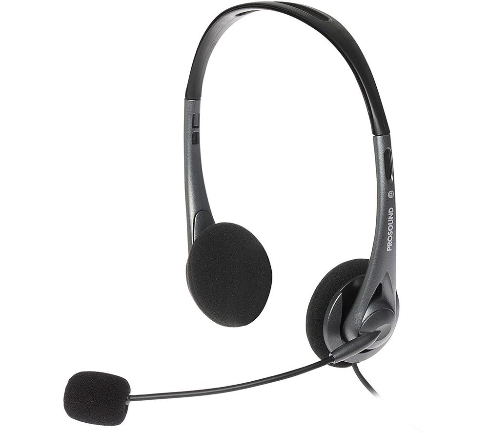 PROSOUND PROS-USBHS Headset - Black