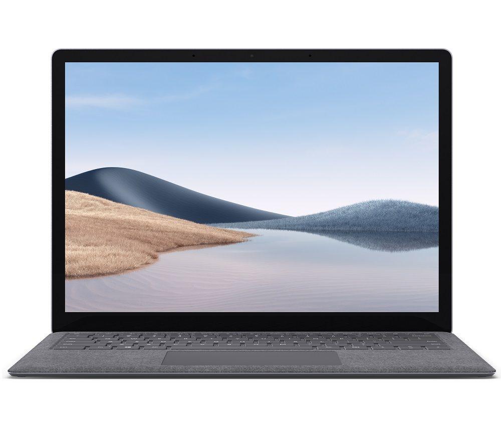 Microsoft 13.5inch Surface Laptop 4 - AMD Ryzen 5  256 GB SSD  Platinum  Silver/Grey