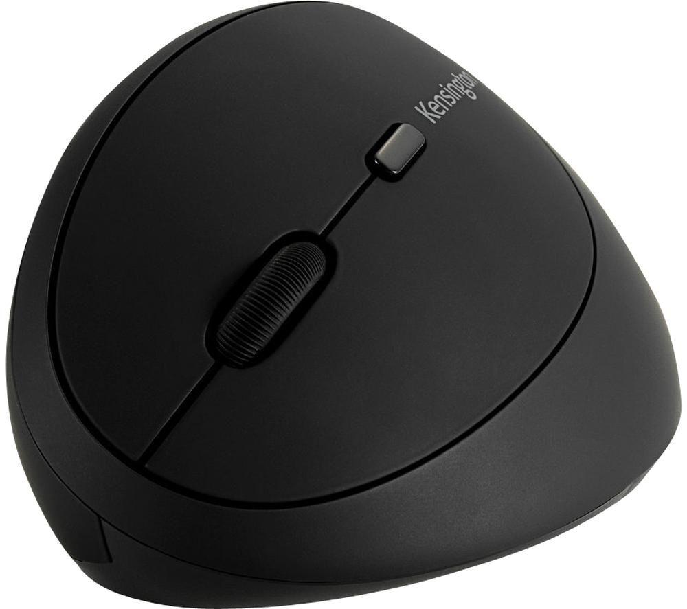 KENSINGTON Pro Fit Ergo Left-Handed Wireless Optical Mouse  Black