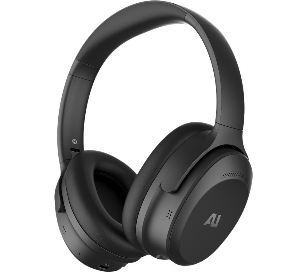 AUSOUNDS AU-XT ANC Wireless Bluetooth Noise-Cancelling Headphones - Black