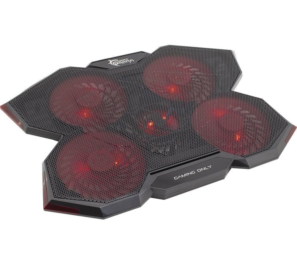 WHITE SHARK GCP-29 ICE-WIZARD Laptop Cooling Stand - Black & Red