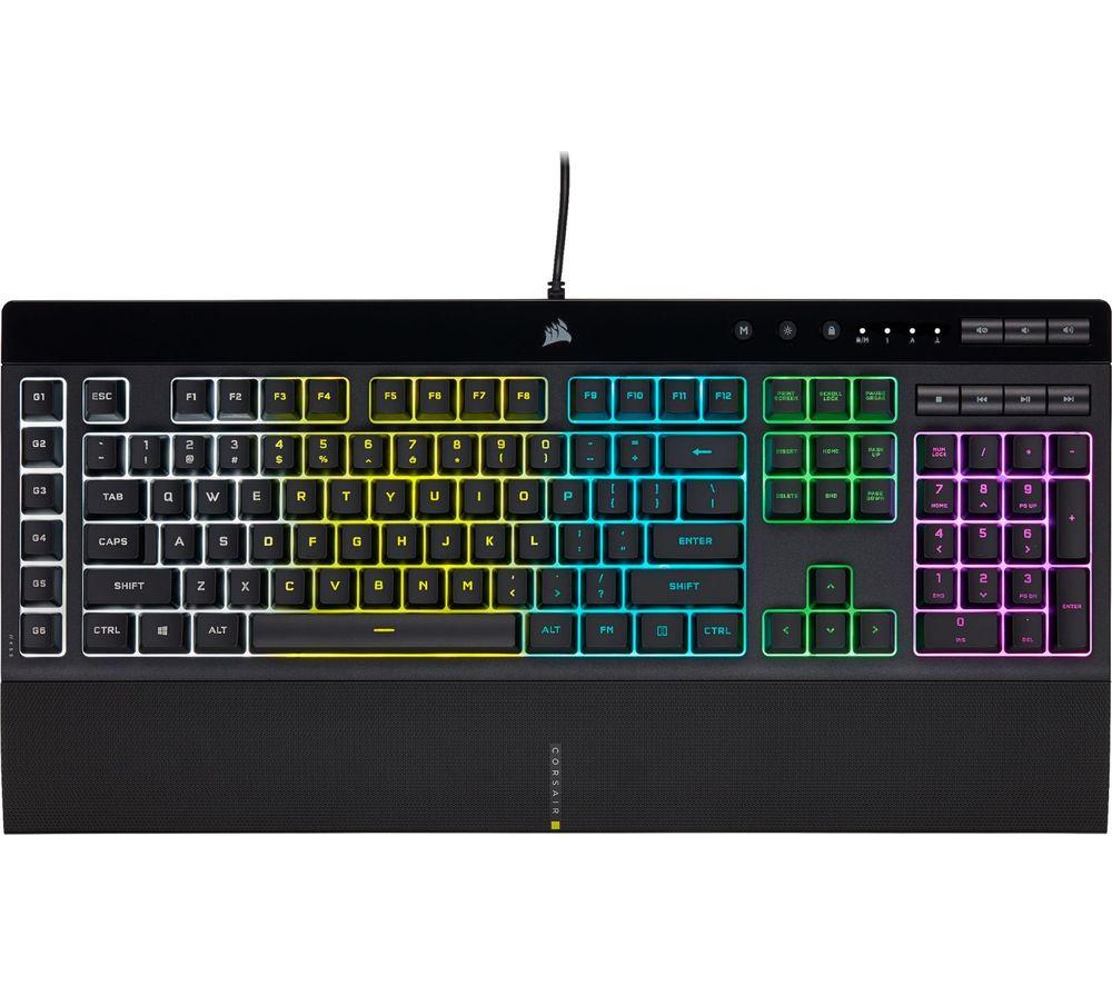 CORSAIR K55 RGB PRO Gaming Keyboard  Black