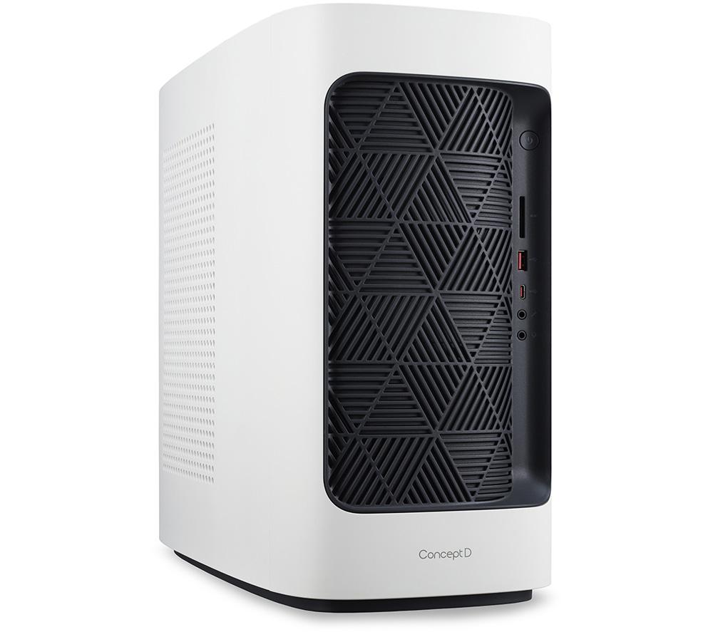 ACER ConceptD CT300-51A Desktop PC - IntelCore i5  1 TB HDD & 1 TB SSD  White  White