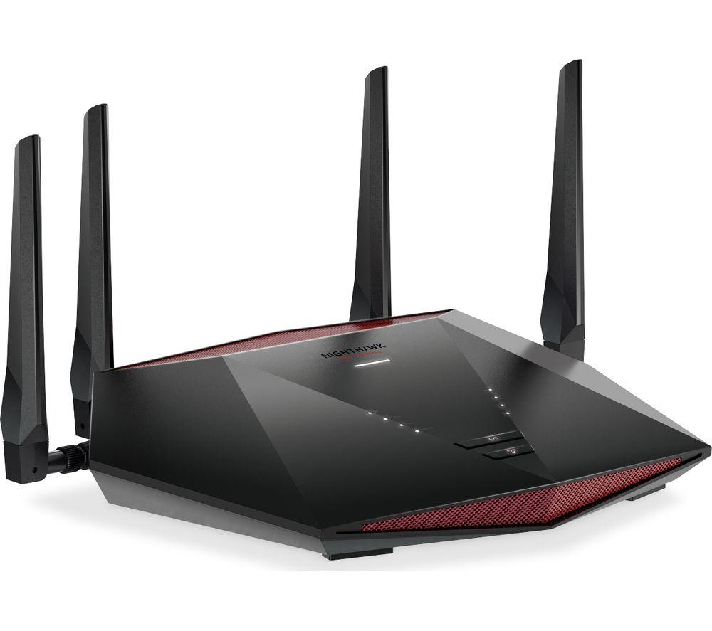 NETGEAR Nighthawk XR1000 Pro Gaming WiFi Cable & Fibre Router - AX 5400  Dual-band  Black